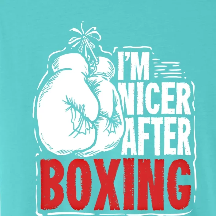 Funny Boxing Gift For A Boxer And Fighter Cool Gift ChromaSoft Performance T-Shirt