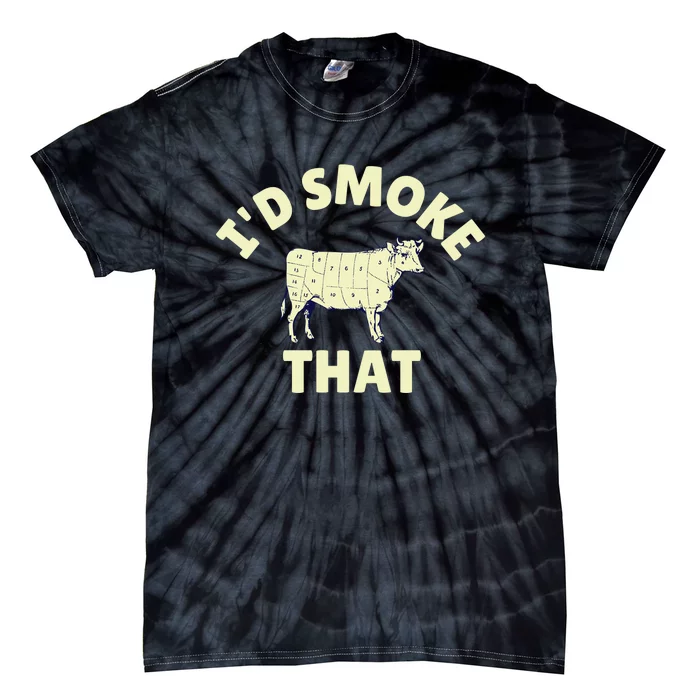 Funny BBQ Grilling Id Smoke That Tie-Dye T-Shirt