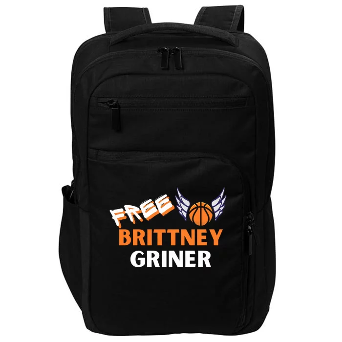 Free Brittney Griner Free BG Basketball Support Impact Tech Backpack