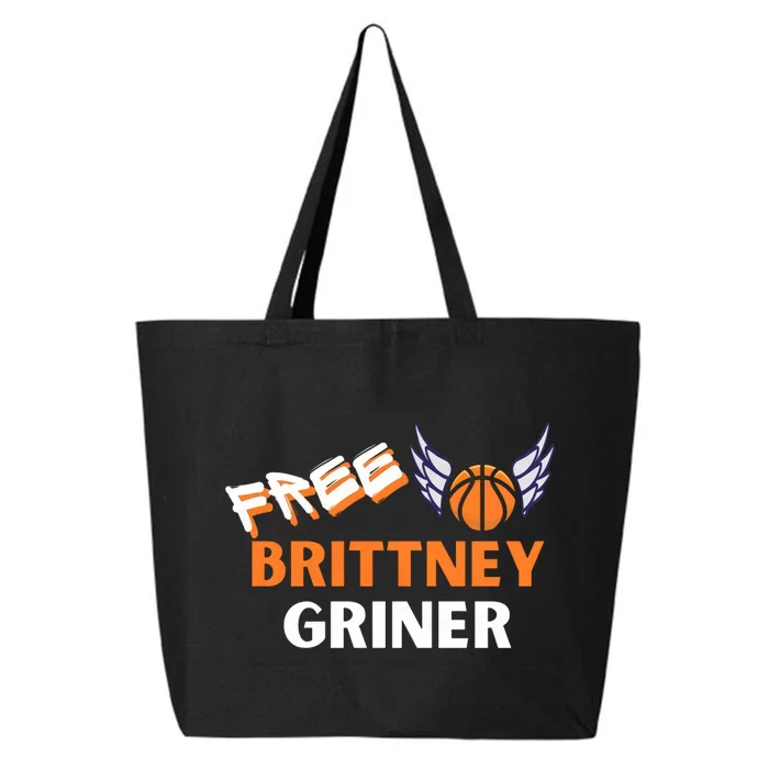 Free Brittney Griner Free BG Basketball Support 25L Jumbo Tote