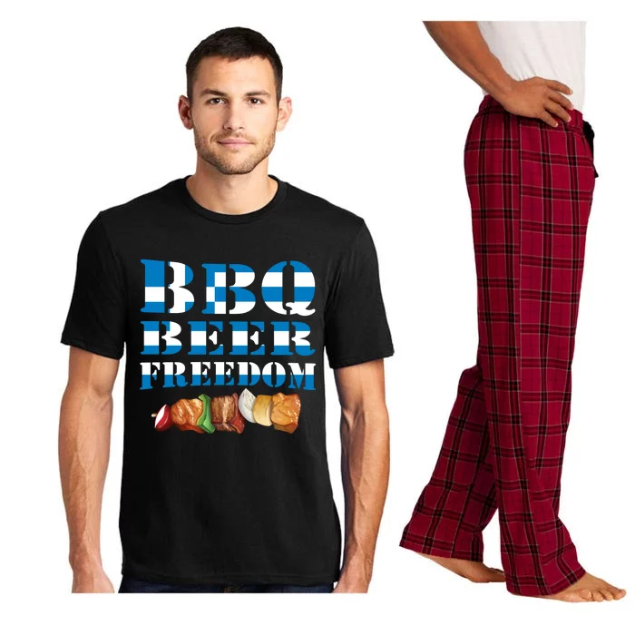 Funny Bbq Gift! For Fans Of Smoking Grilling And Barbecue Funny Gift Pajama Set