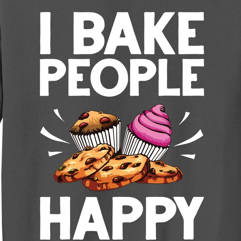 Funny Baker Gift For Men Women Food Cake Baking Pastry Chef Tall Sweatshirt