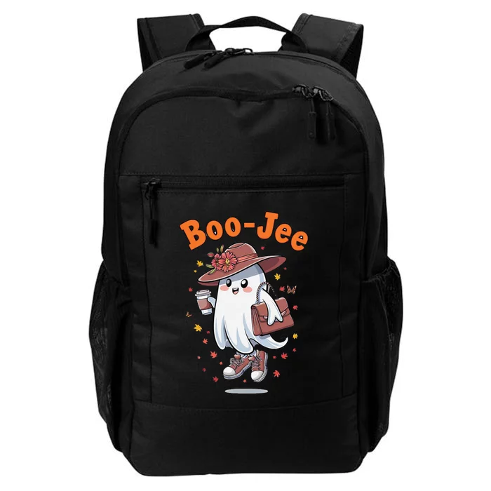 Funny Boojee Ghost Halloween Boo Jee Ghost Spooky Season Daily Commute Backpack