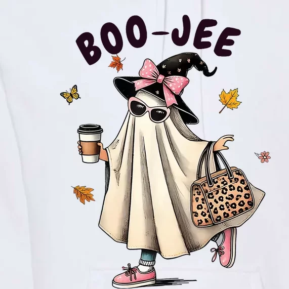 Funny Boojee Ghost Halloween Boo Jee Ghost Spooky Season Premium Hoodie