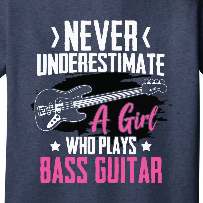 Funny Bass Guitar Lover Graphic Women And Girl Bass Player T-Shirt