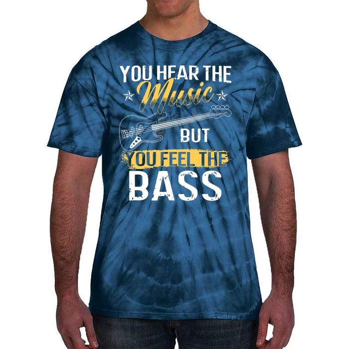 Funny Bass Guitar Lover Graphic Women And Men Bass Player Tie-Dye T-Shirt