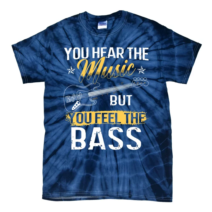 Funny Bass Guitar Lover Graphic Women And Men Bass Player Tie-Dye T-Shirt