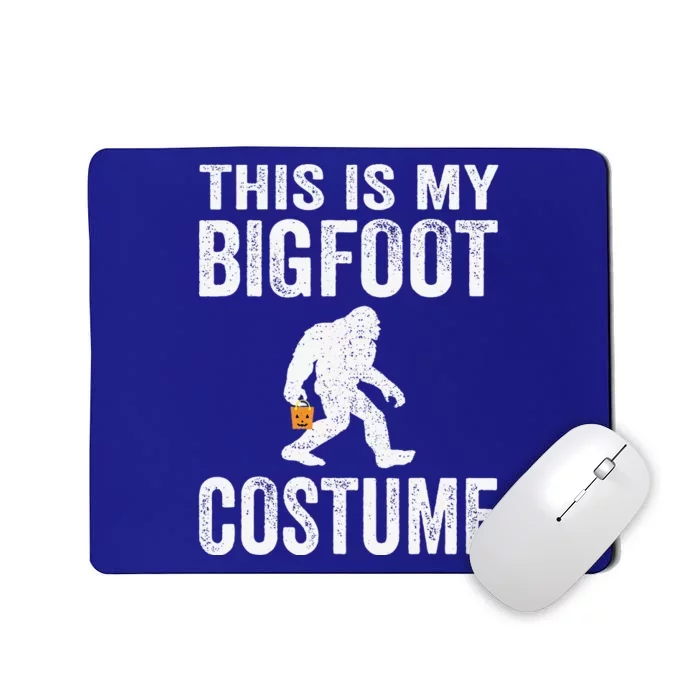 Funny Bigfoot Halloween Costume Mousepad