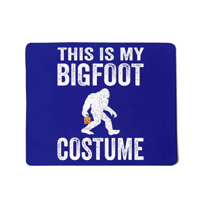 Funny Bigfoot Halloween Costume Mousepad