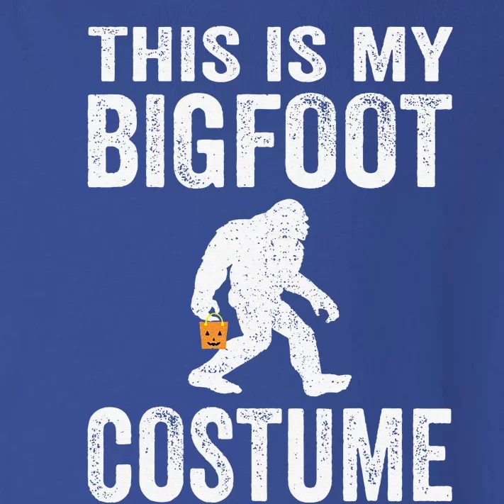 Funny Bigfoot Halloween Costume Toddler Long Sleeve Shirt