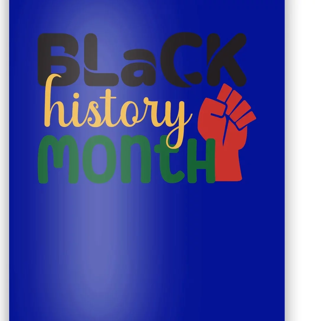 Freedom Black History Month Gift Poster