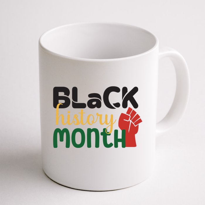 Freedom Black History Month Gift Front & Back Coffee Mug