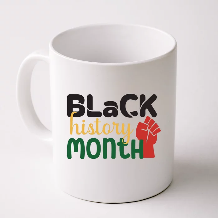 Freedom Black History Month Gift Front & Back Coffee Mug