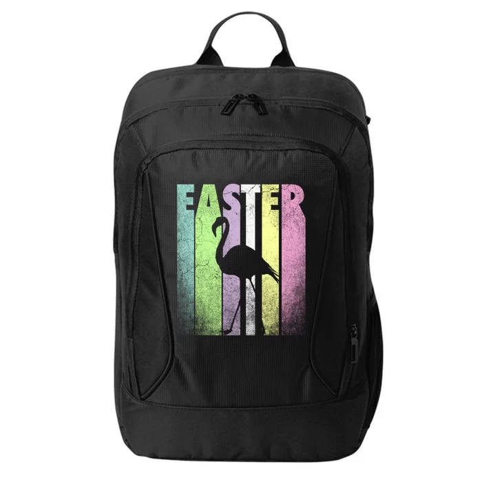 Flamingo Bird Happy Easter Cute Funny Spring Fun Holiday Funny Gift City Backpack