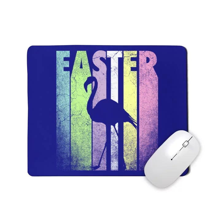 Flamingo Bird Happy Easter Cute Funny Spring Fun Holiday Funny Gift Mousepad