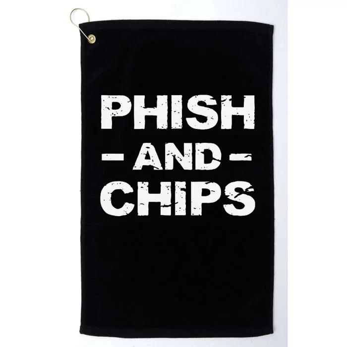 Fishy Business Hilarious Hacker Platinum Collection Golf Towel