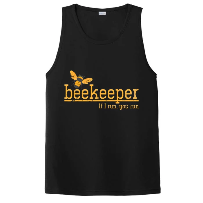 Funny Bee Hive Honey Lover Gift Beekeeper Performance Tank