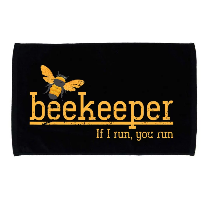 Funny Bee Hive Honey Lover Gift Beekeeper Microfiber Hand Towel