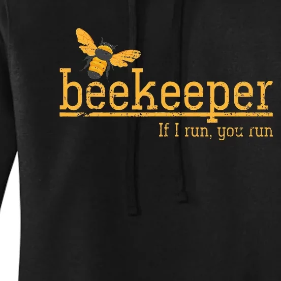 Funny Bee Hive Honey Lover Gift Beekeeper Women's Pullover Hoodie