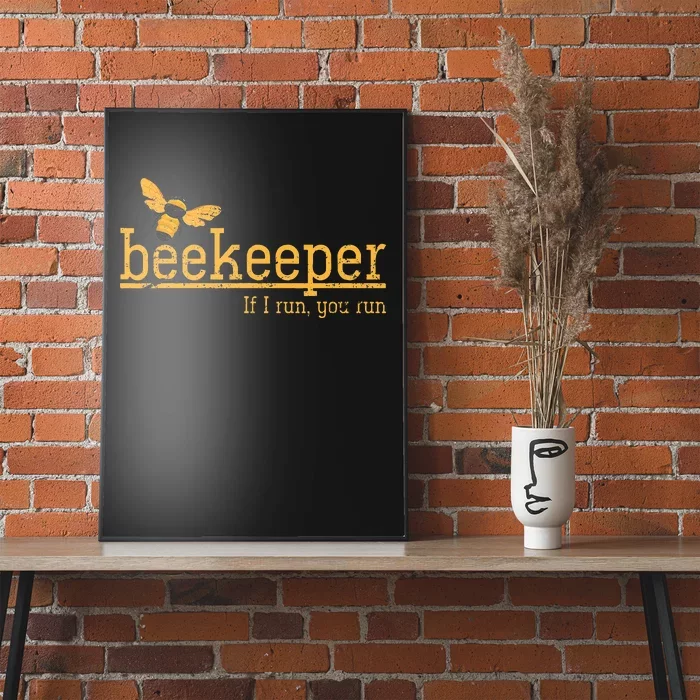 Funny Bee Hive Honey Lover Gift Beekeeper Poster