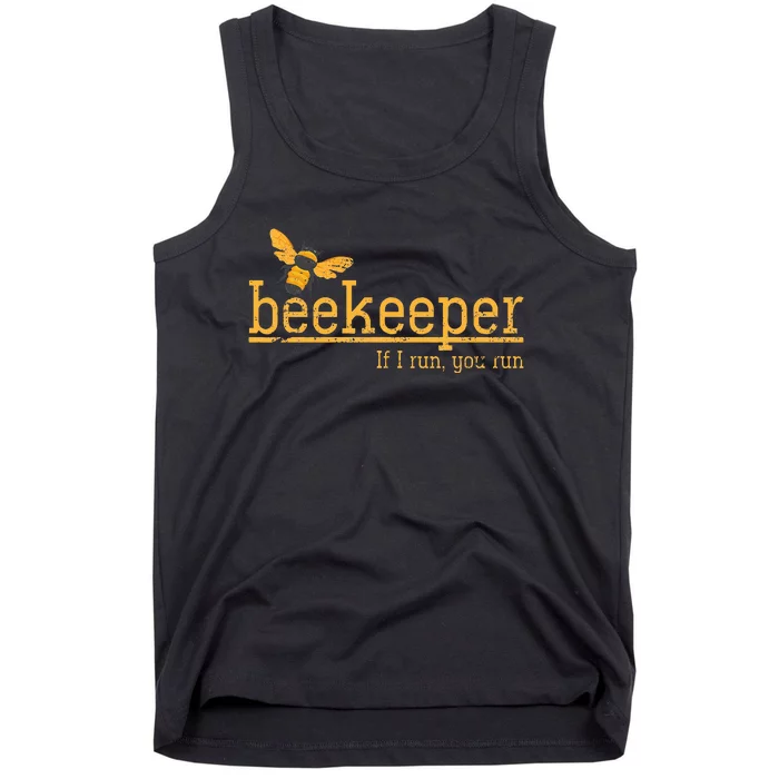 Funny Bee Hive Honey Lover Gift Beekeeper Tank Top