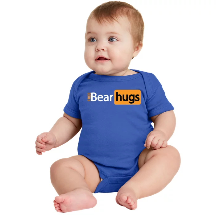 Free Bear Hugs Of Funny Free Gay Hugs With Gay Pride Gift Baby Bodysuit