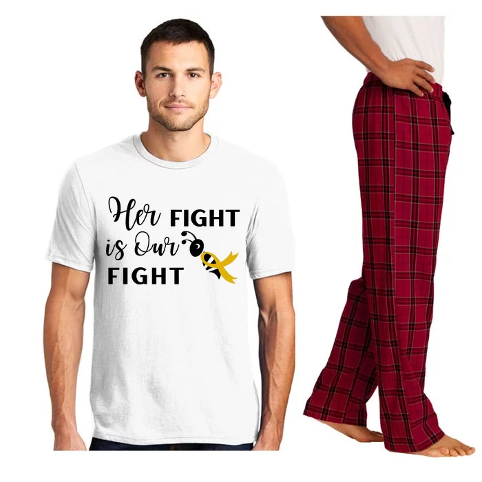 Funny Bee Her Fight Is Our Fight Pajama Set