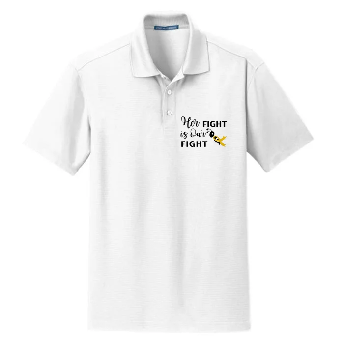 Funny Bee Her Fight Is Our Fight Dry Zone Grid Performance Polo