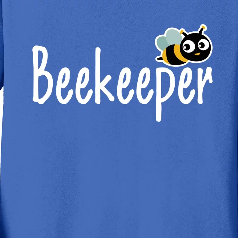 Funny Beekeeper Humor Honey Bee Family Lover Mom Proud Gift Kids Long Sleeve Shirt