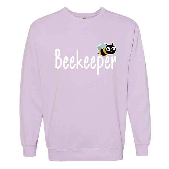 Funny Beekeeper Humor Honey Bee Family Lover Mom Proud Gift Garment-Dyed Sweatshirt