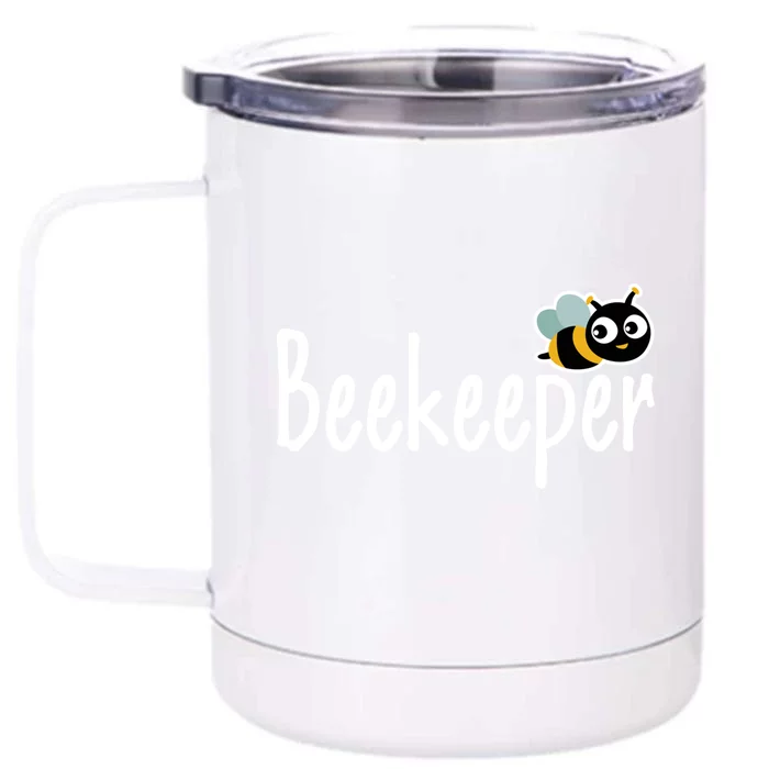 Funny Beekeeper Humor Honey Bee Family Lover Mom Proud Gift Front & Back 12oz Stainless Steel Tumbler Cup