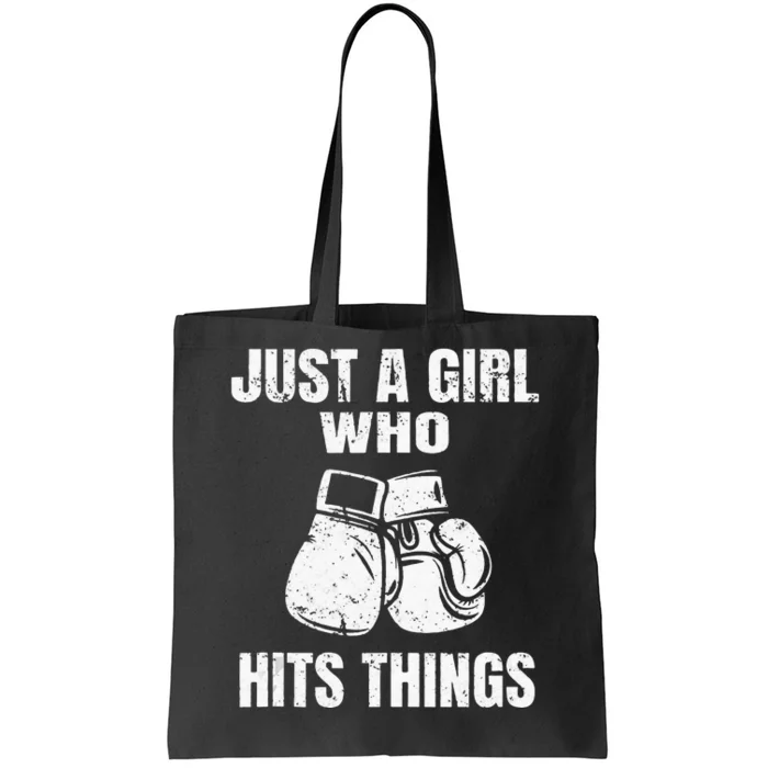 Female Boxing Humor Tote Bag