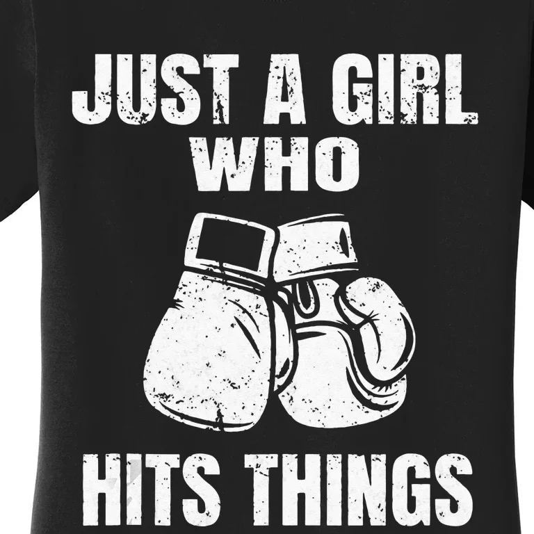 Female Boxing Humor Women's T-Shirt