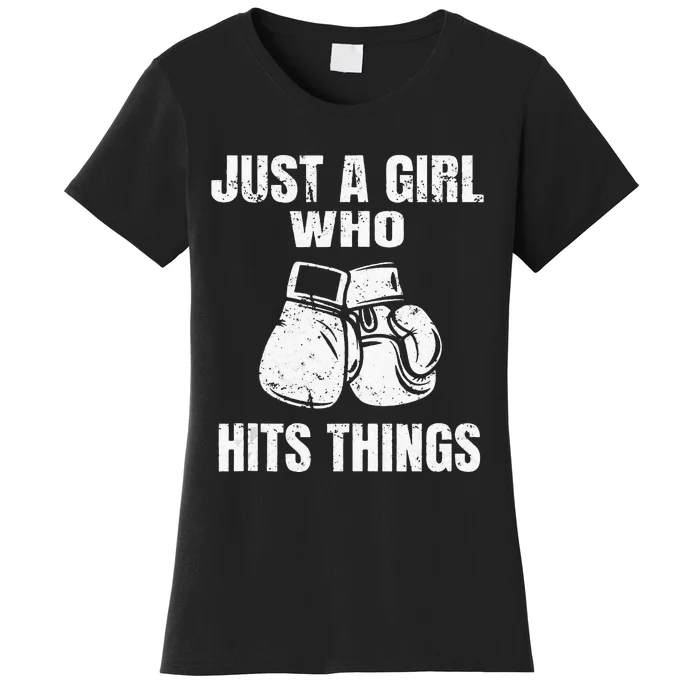 Female Boxing Humor Women's T-Shirt