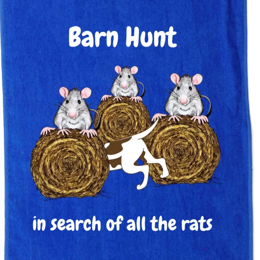 Funny Barn Hunt In Search Of All The Rats Cute Gift Platinum Collection Golf Towel