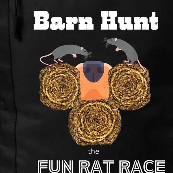 Funny Barn Hunt Barn Hunt The Fun Rat Race With Cute Rats Daily Commute Backpack