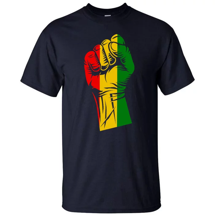 Fist Black History Tall T-Shirt