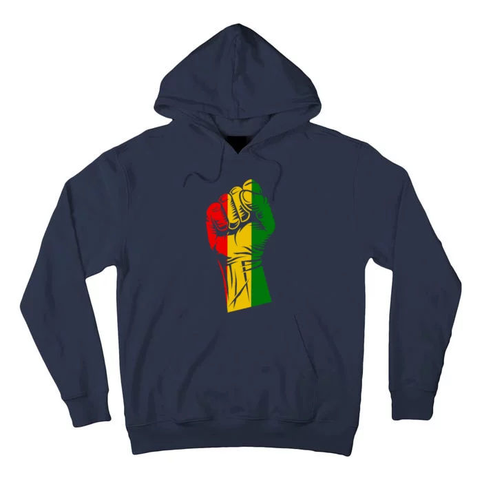 Fist Black History Tall Hoodie