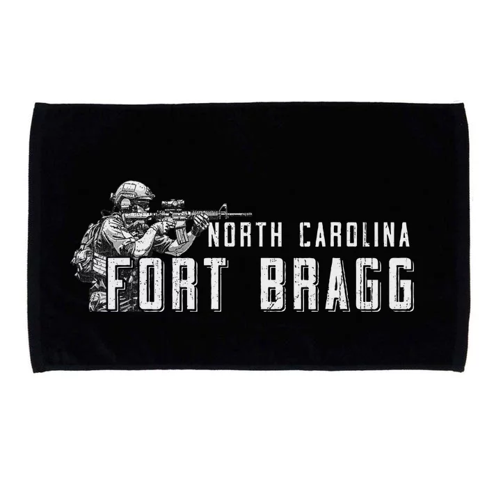 Fort Bragg Home Of The Airborne Special Operations Forces Microfiber Hand Towel