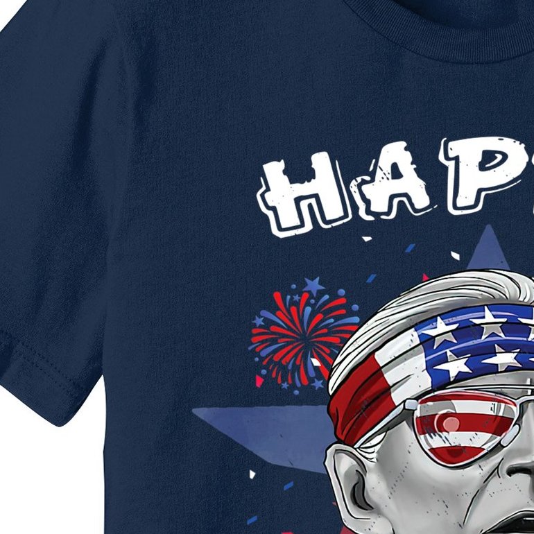 Funny Biden Happy Halloween For Independence Day Biden Jokes Premium T-Shirt