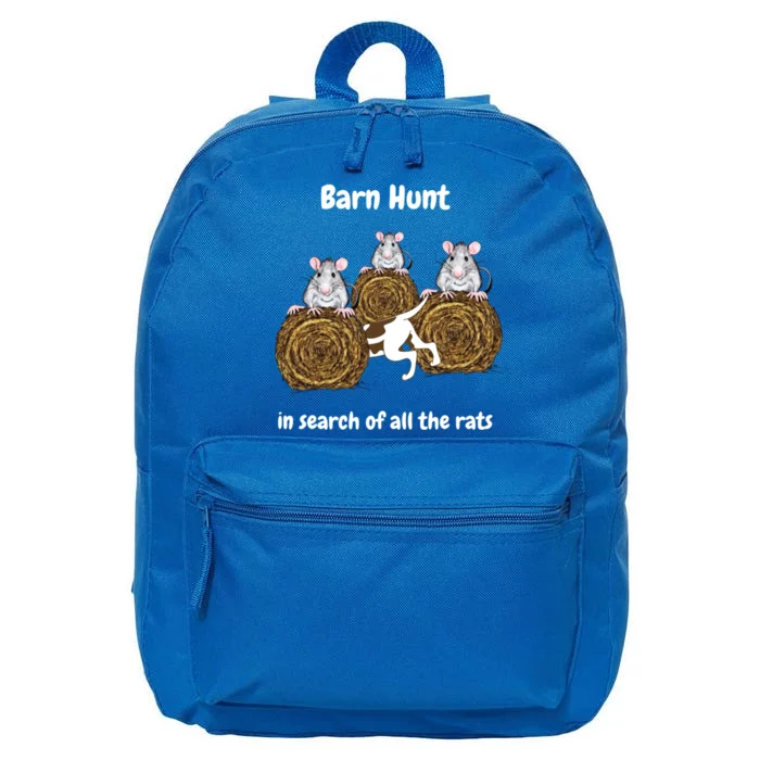 Funny Barn Hunt In Search Of All The Rats Gift 16 in Basic Backpack