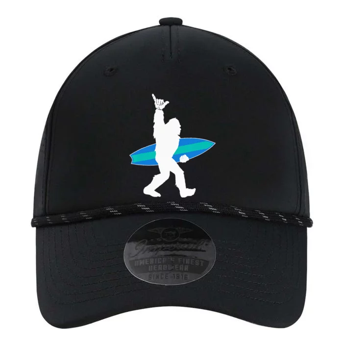 Funny Bigfoot Hang Loose Gift For Shaka Aloha Surfer Lovers Performance The Dyno Cap