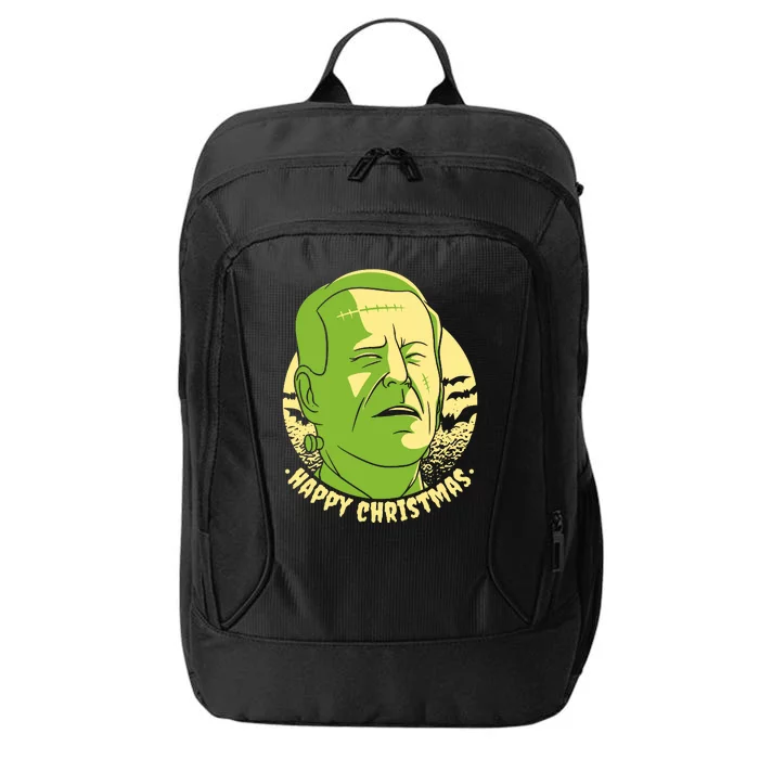 Frankenstein Biden Halloween Funny City Backpack