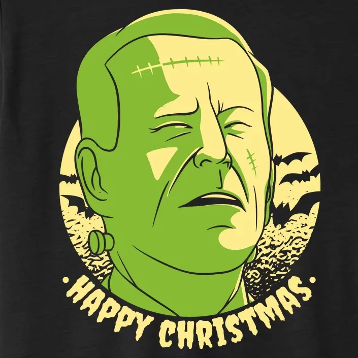 Frankenstein Biden Halloween Funny ChromaSoft Performance T-Shirt