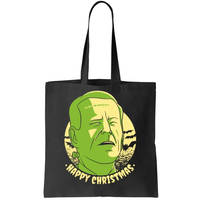 Frankenstein Biden Halloween Funny Tote Bag