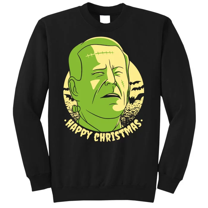 Frankenstein Biden Halloween Funny Tall Sweatshirt