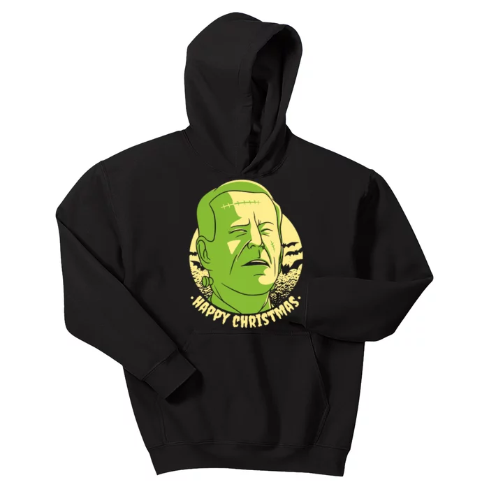 Frankenstein Biden Halloween Funny Kids Hoodie