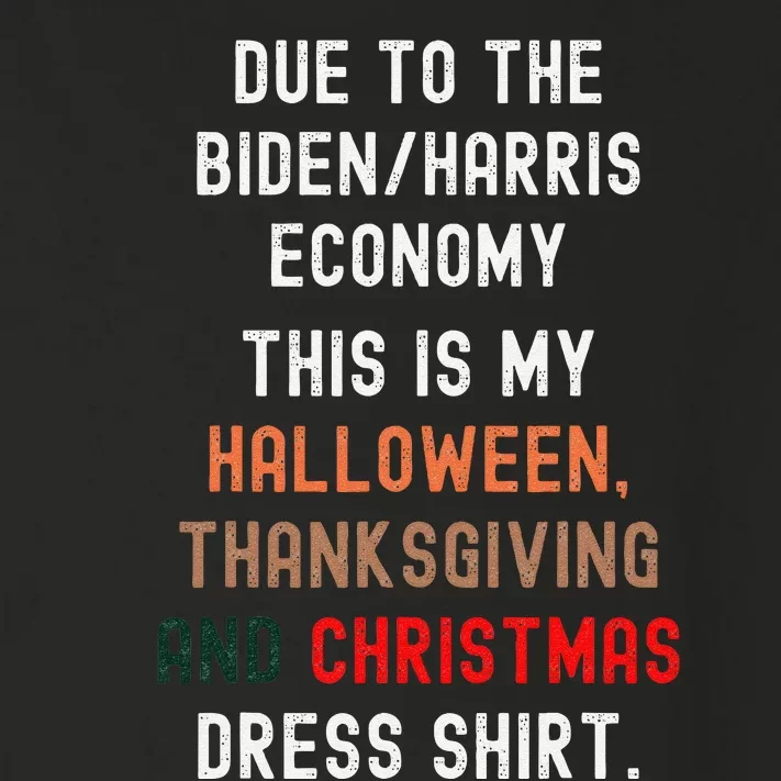 Funny Biden Harris Economy Toddler Long Sleeve Shirt