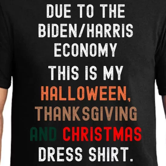 Funny Biden Harris Economy Pajama Set