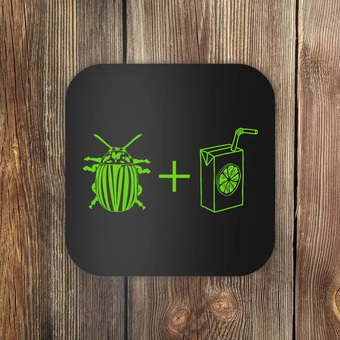 Funny Beetles Halloween Movie Horror Costume Juices Coaster